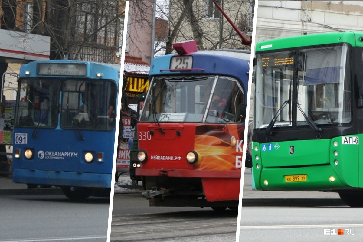 Виды транспорта